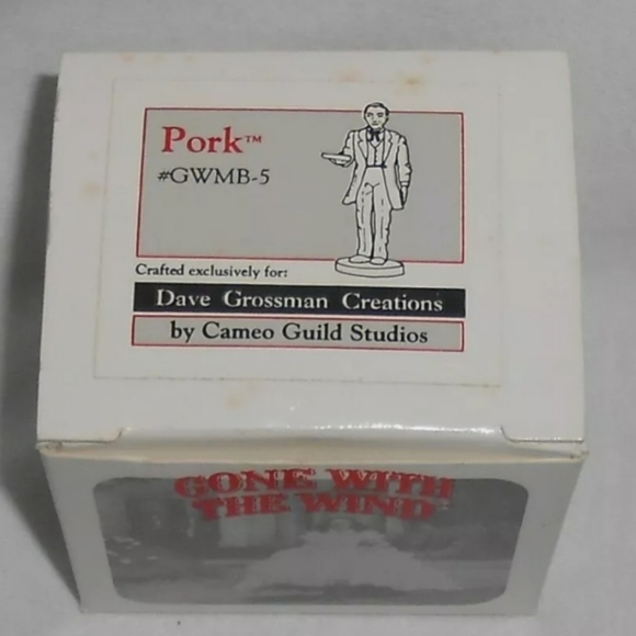Gone With The Wind Pork Miniature Figurine - Picture 2 of 5